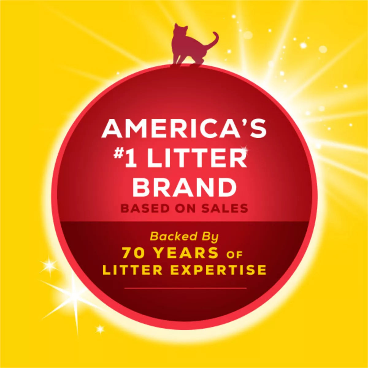 Purina Tidy Cats 24/7 Performance Clumping Scoop Cat & Kitty Litter for Multiple Cats - 35Lbs
