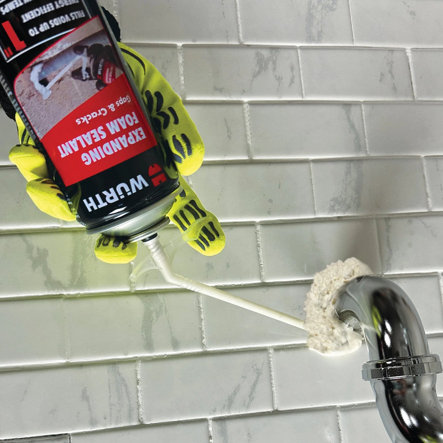 Gaps and Cracks Expanding Foam Sealant, up to 1 Inch, 12Oz Can, Insulating Spray Foam