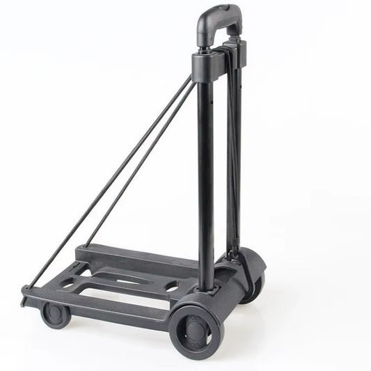 2/4-Wheeled Small Truck with Foldable Pull Rod, Portable Shopping Cart, Household Grocery Cart, Small Pull Cart, Luggage Cart