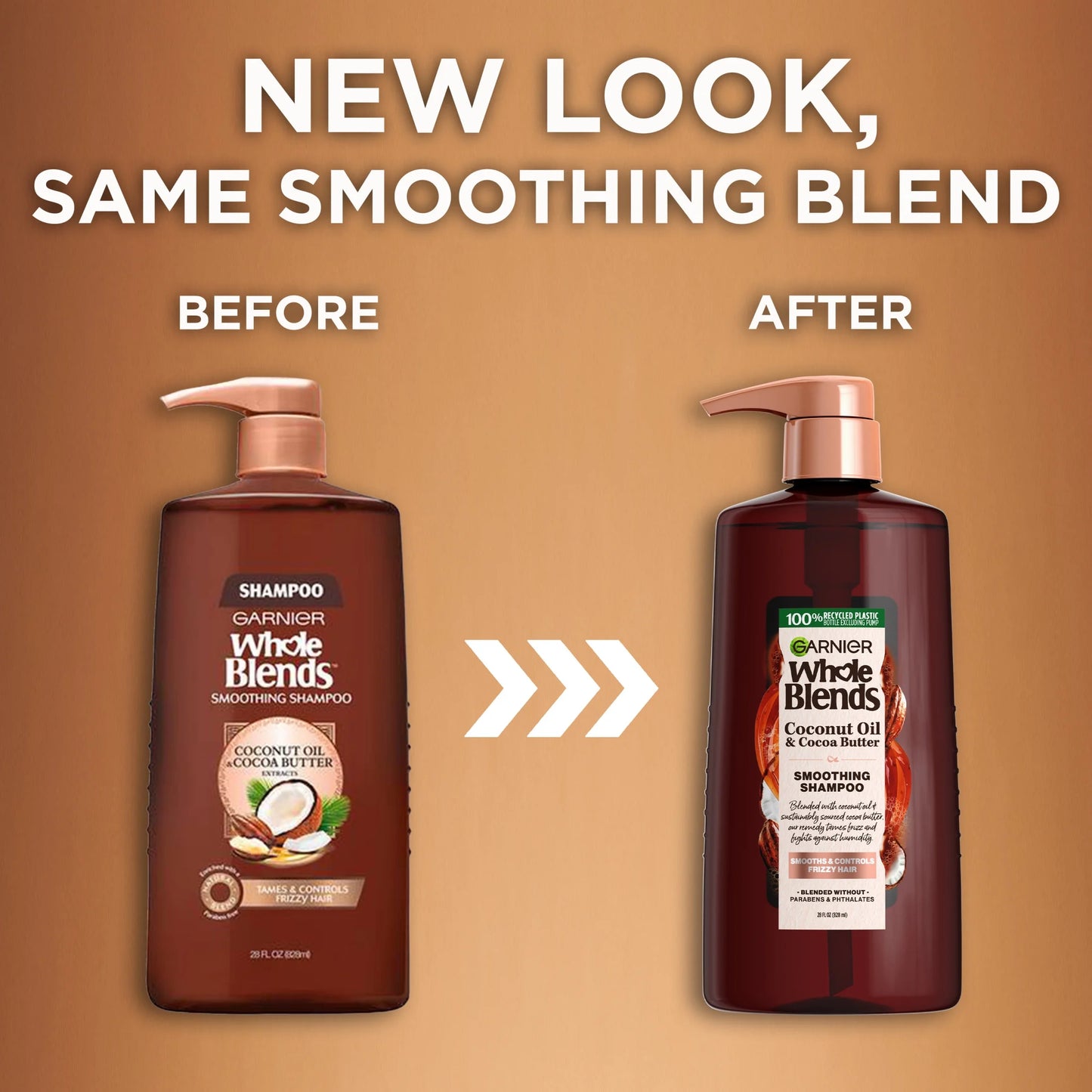 Whole Blends Frizz Control Shampoo, Coconut Oil Cocoa Butter, All Hair Types 28 Fl Oz