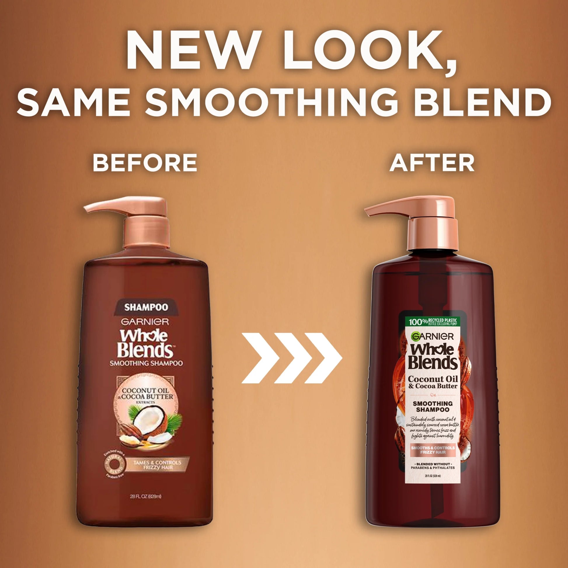 Whole Blends Frizz Control Shampoo, Coconut Oil Cocoa Butter, All Hair Types 28 Fl Oz