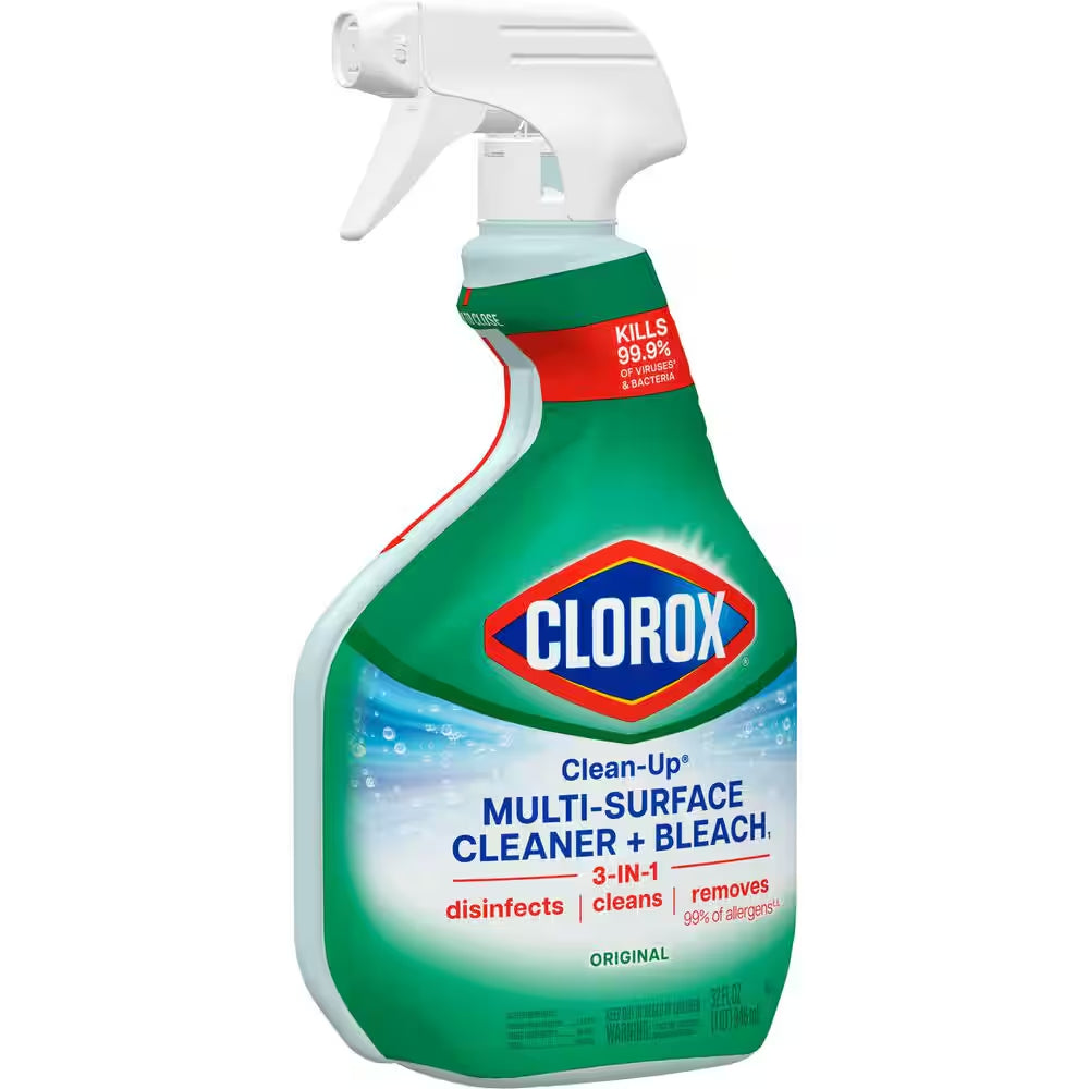 Clean-Up 32 Oz. Original Scent All-Purpose Cleaner with Bleach Spray (3-Pack)