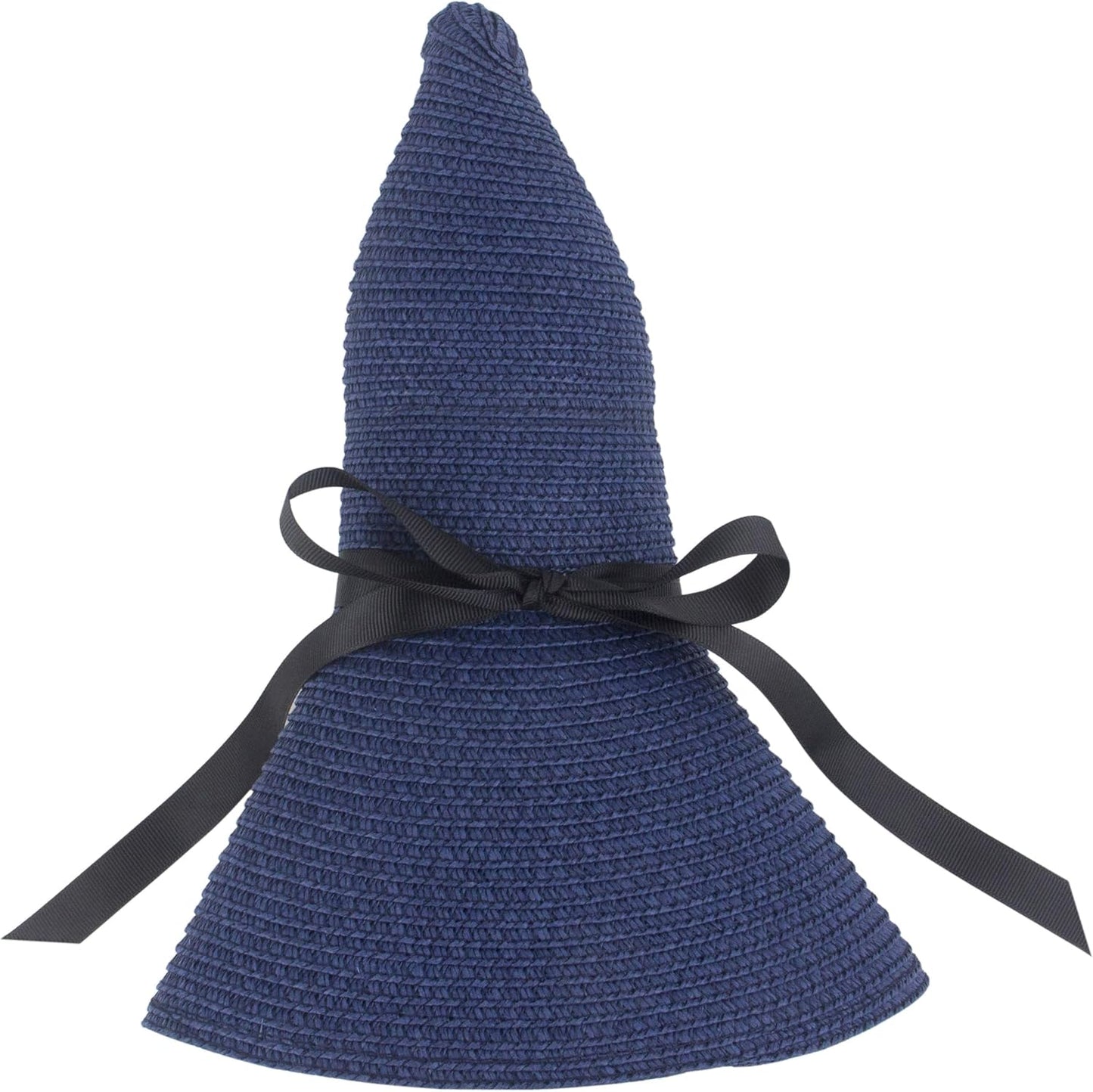 Womens Wide Brim Straw Sun Hat Floppy Foldable Roll up Cap UPF 50+ Summer Beach Hats