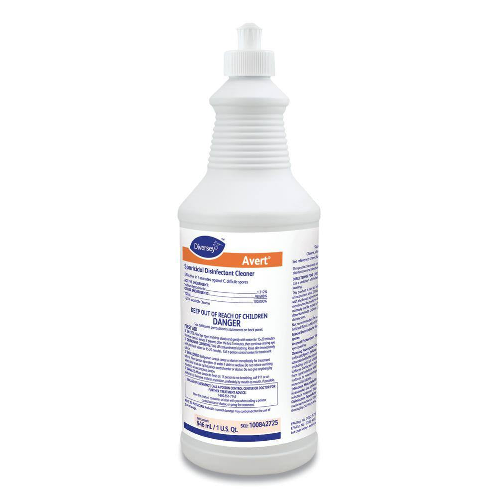 32 Oz. Avert Sporicidal Disinfecting All-Purpose Cleaner, Spray Bottle, 12/Carton