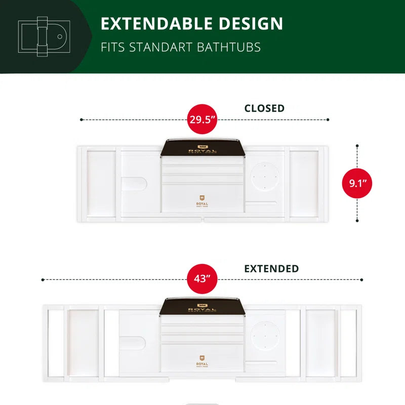 Freestanding Bath Caddy