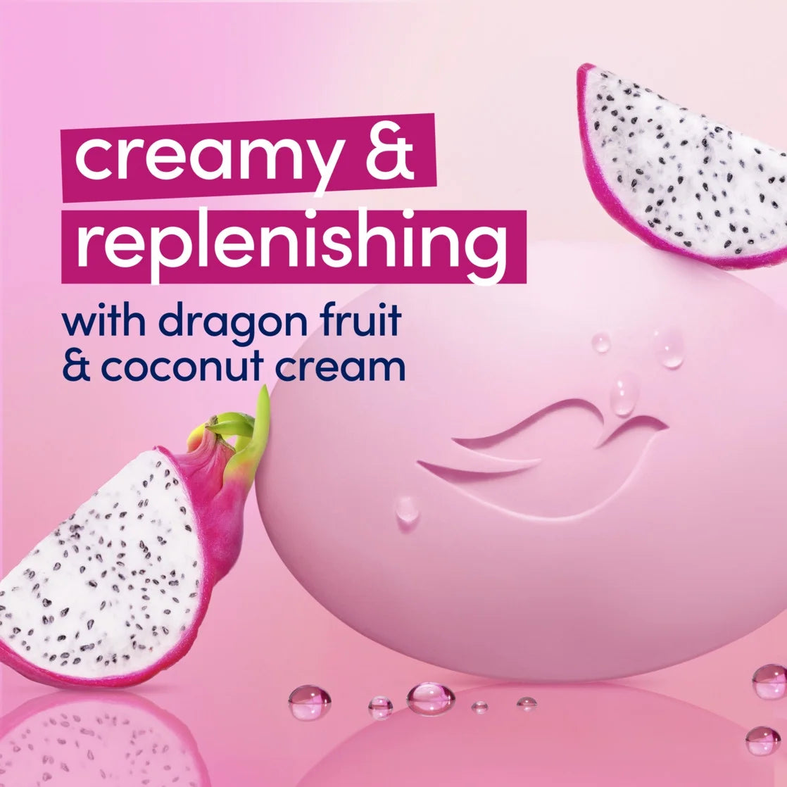 Beauty Bar Women'S Bath Soap Dragonfruit, 3.75 Oz 4 Bars