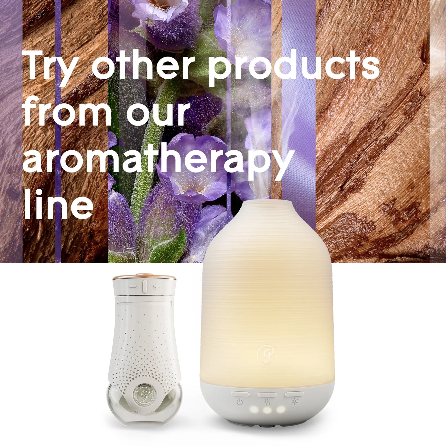 Aromatherapy Plugins Air Freshener Refills, Choose Calm Scent with Notes of Lavender & Sandalwood, Fragrance Infused with Essential Oils, 2 X 0.67 Oz (19.8 Ml)