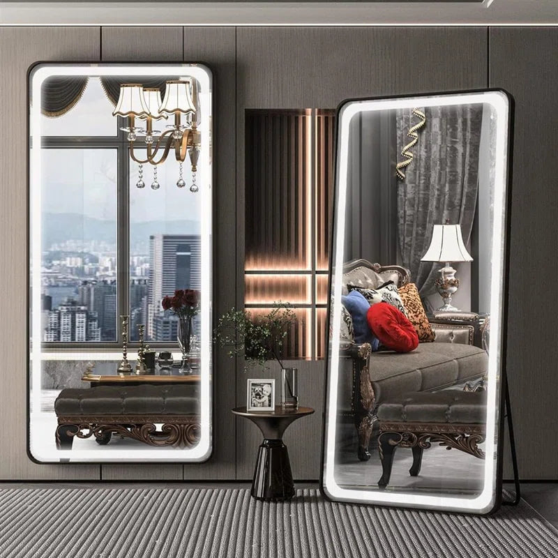 Oakleaf Modern & Contemporary Lighted Full Length Mirror