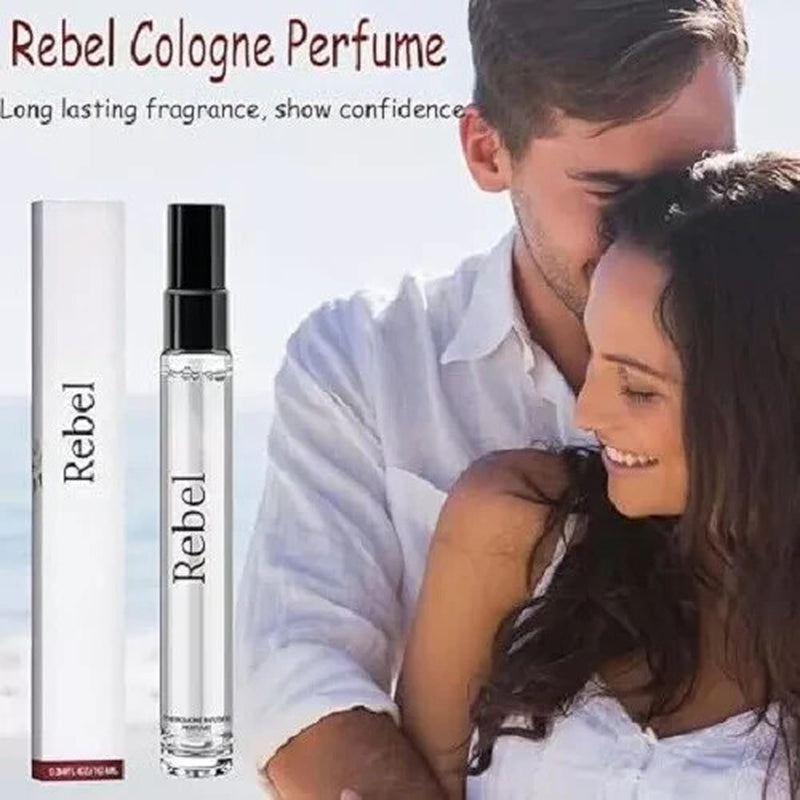 2PCS Rebel Pheromone Cologne for Men, 2024 New Rebel by Alloura for Men, Alloura