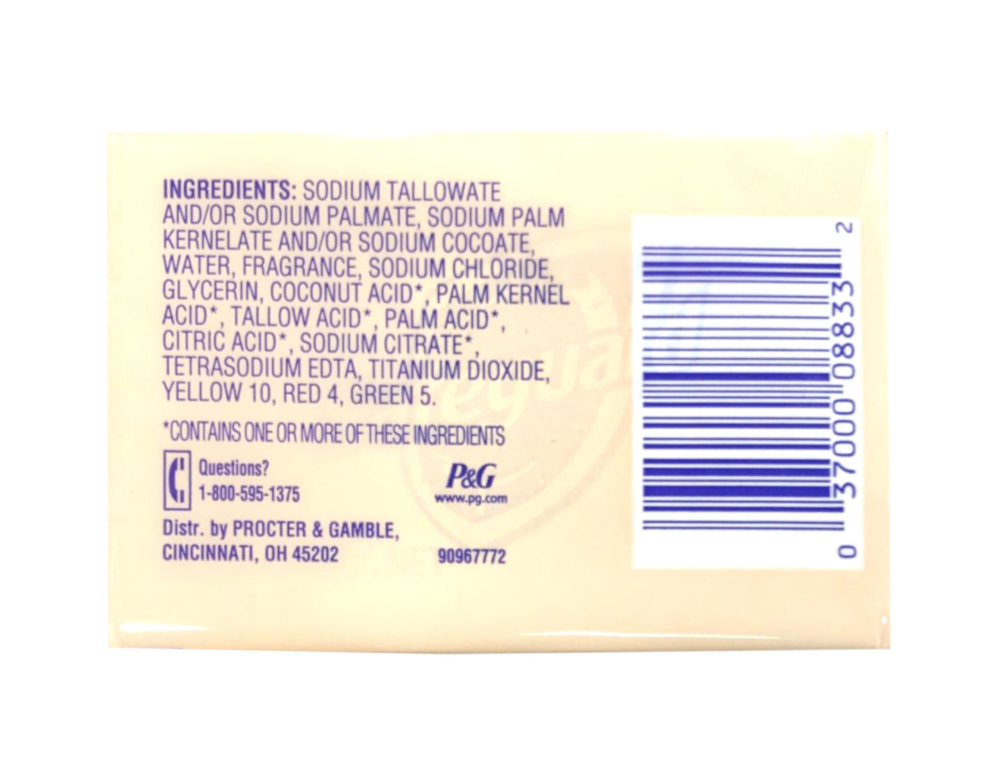 Safeguard Beige Bar Soap , 4 Oz. Antibacterical Deodorant, 4 Count - Pack of 2