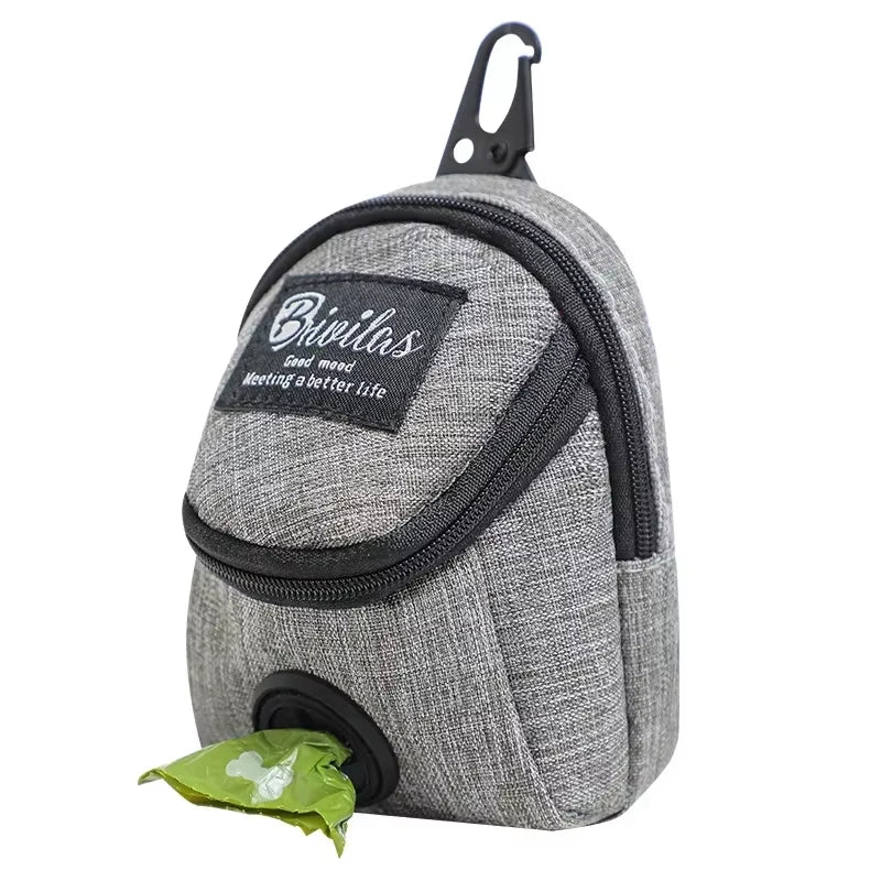 Pet Dog Treat Pouch Poop Dispenser Portable Multifunction Dog Training Bag Outdoor Travel Dog Bag Durable Pet Accessories