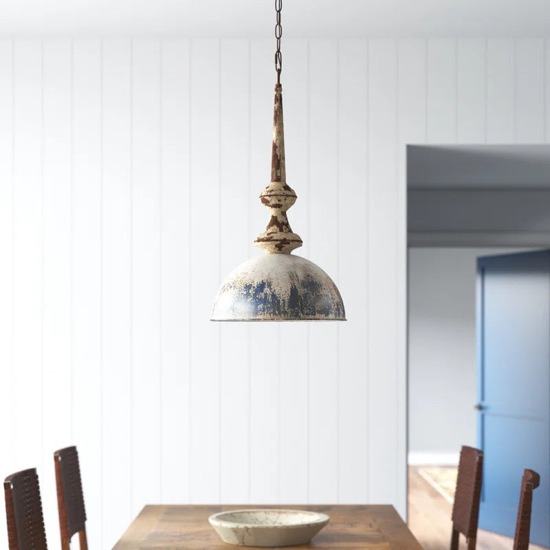 Ritter 1 - Light White, Brown, Black Single Pendant