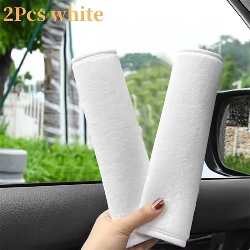 Universal Car Safety Belt Cover Adjustable Seat Belt Cover Shoulder Strap Covers Car Shoulder Protector Pad Auto Accessories