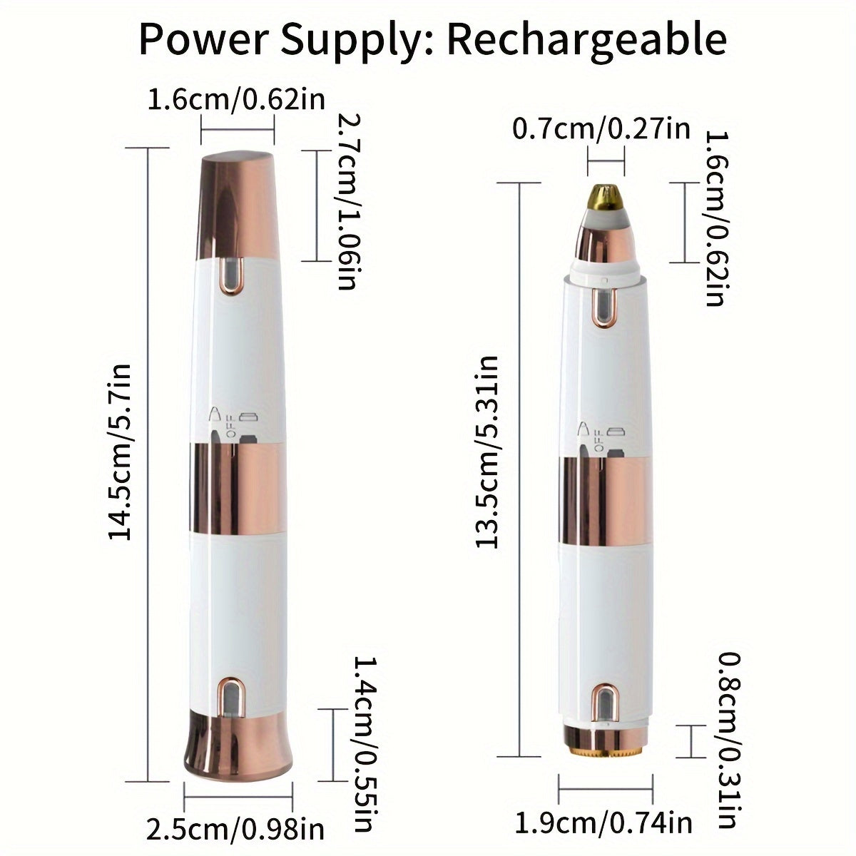 Portable 2in 1 Electric Trim. Useful and Practical!