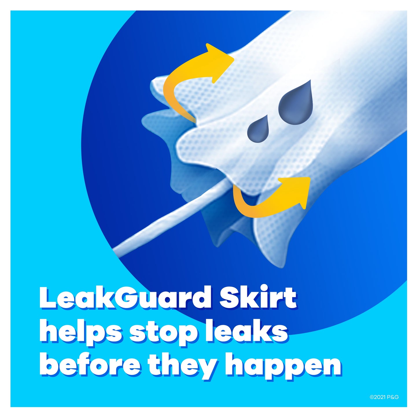 Cardboard Tampons Super plus Absorbency, Anti-Slip Grip, Leakguard Skirt, Unscented, 40 Count