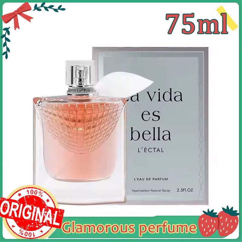 75Ml Original Women Perfume True Love Rose Fragrance Long Lasting Perfume Fresh Natural Romantic Temperament Perfume