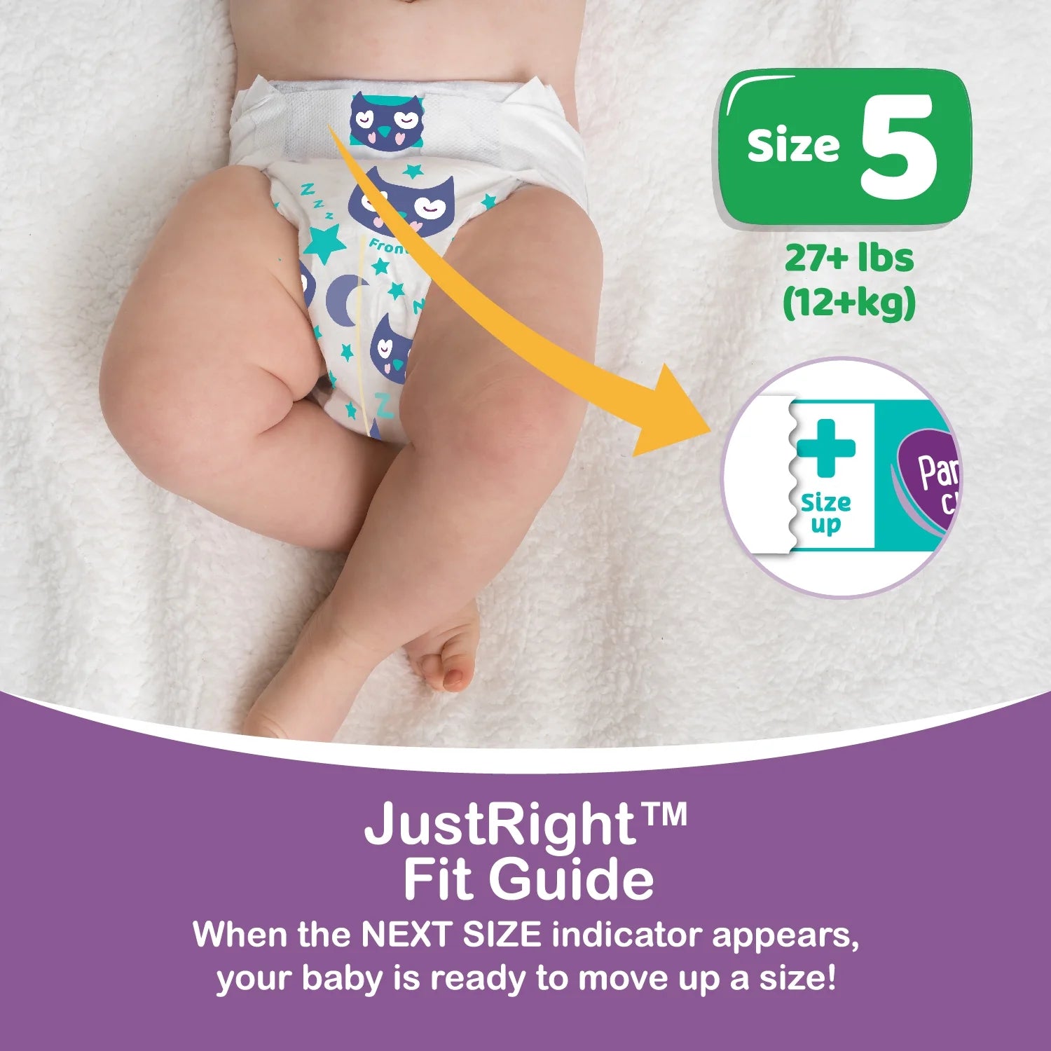 Gentle Dreams Overnight Diapers Size 5, 66 Count (Select for More Options)