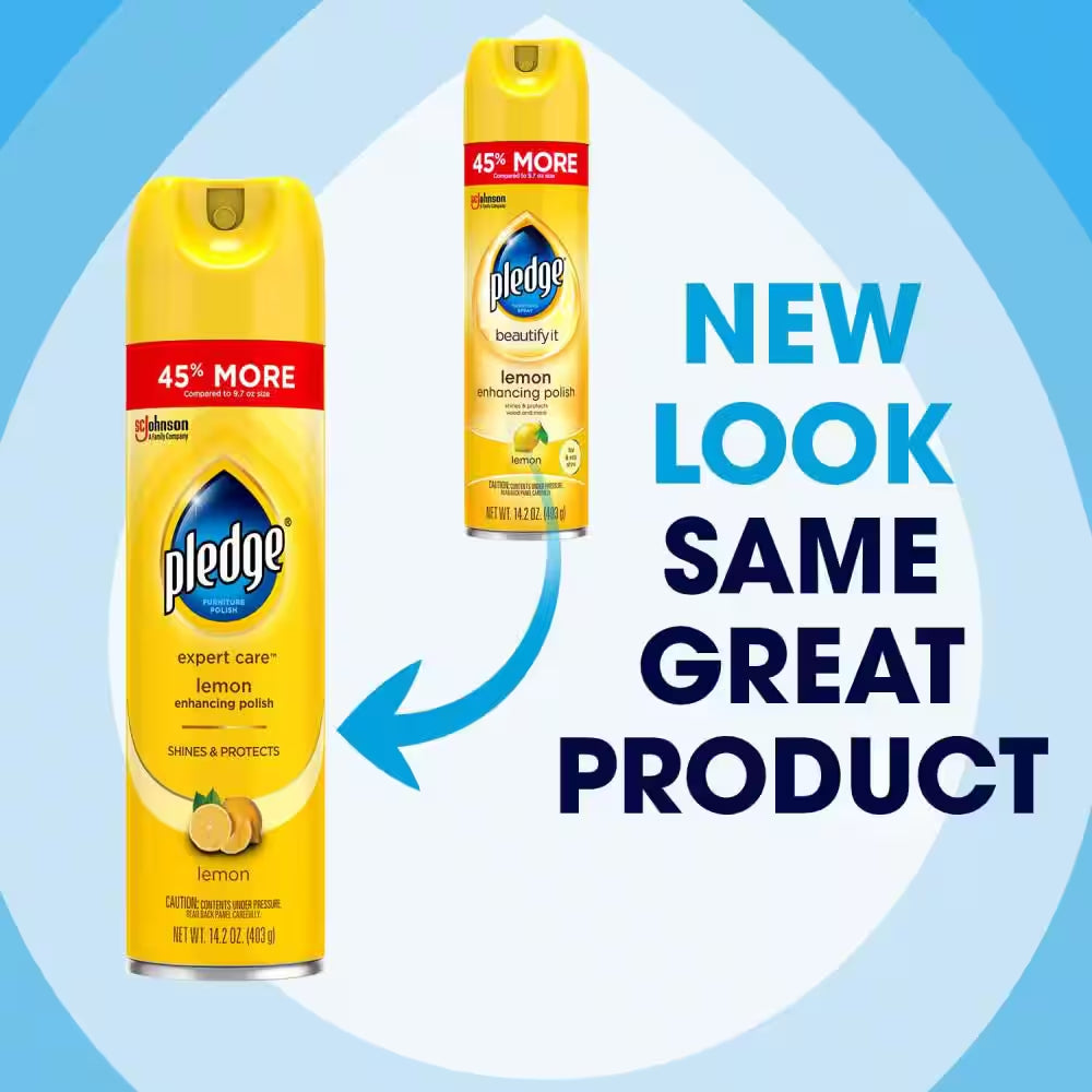 14.2 Oz. Lemon Wood/Leather/Stainless Steel Enhancing Furniture Polish (3-Pack)