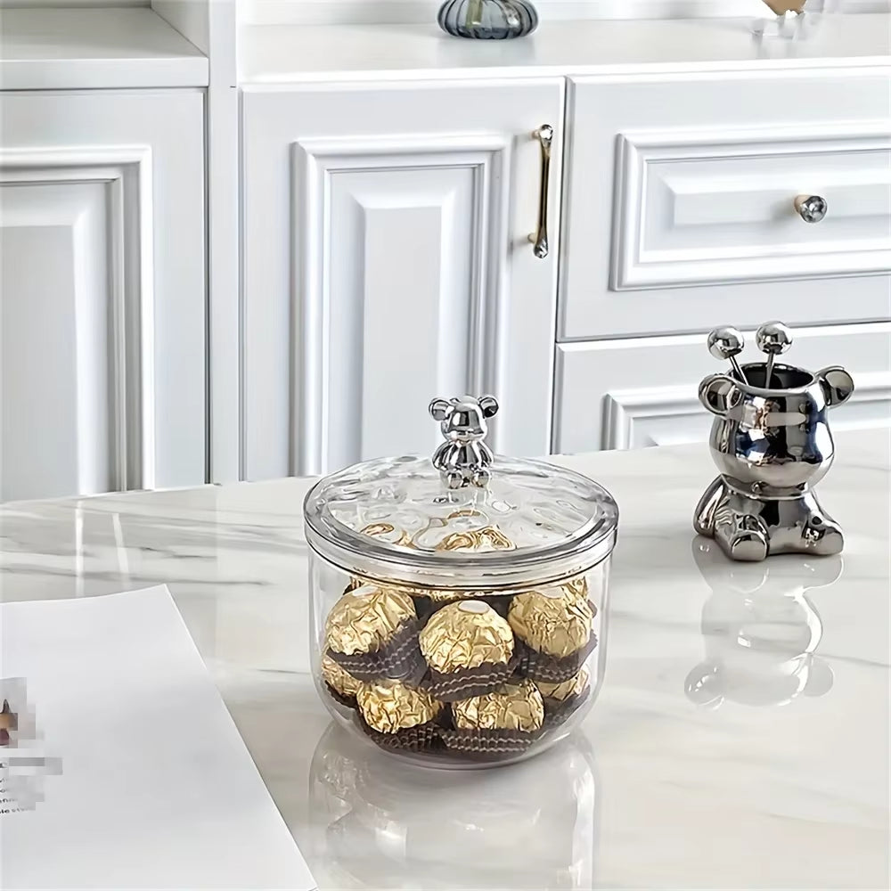 1 Household Coffee Bean Storage Jar, Tea Storage Jar, Sealed Jar, Capsule Coffee Storage Jar, Candy Biscuit Storage Box, Storage