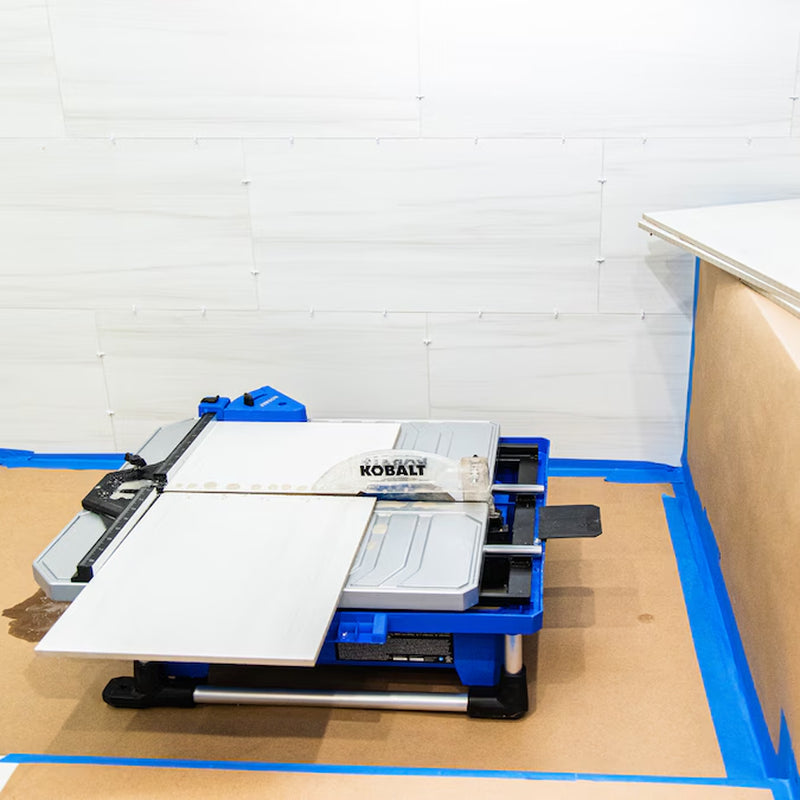 24V 7-In -Blade Cordless Wet Tabletop Sliding Table Tile Saw ( Battery Included )