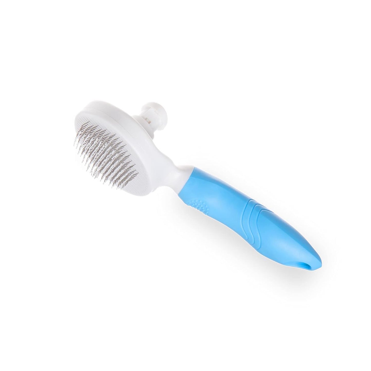 Cat Brush Shedding,Dog Grooming Supplies ; Cat Dogs Hairbrush Carding Hair Removal (Blue)