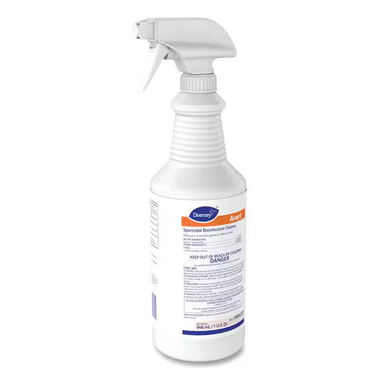 32 Oz. Avert Sporicidal Disinfecting All-Purpose Cleaner, Spray Bottle, 12/Carton