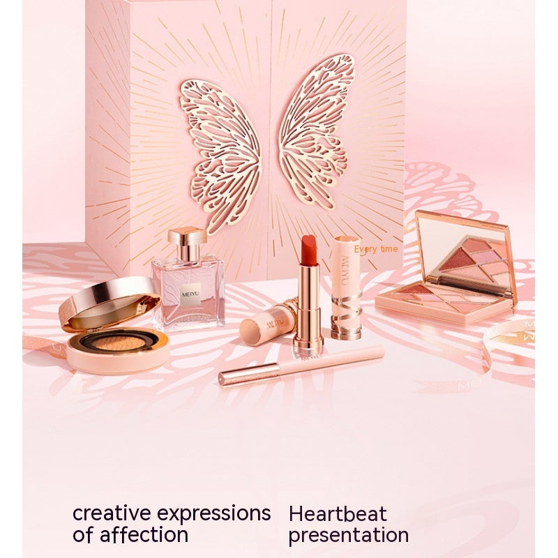 Christmas for Girls Cosmetics Lipstick Set of Beauty Gift Box