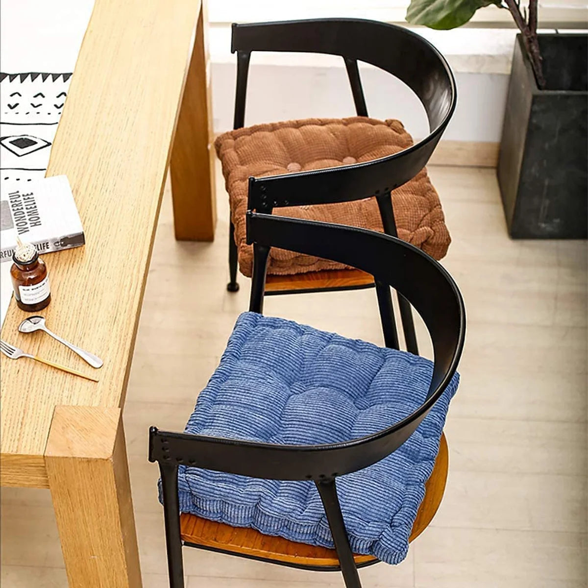 Chair Cushion 18X18 Inch Chair Pad for Dining Chair Patio Chair Office Chair, 1Pc