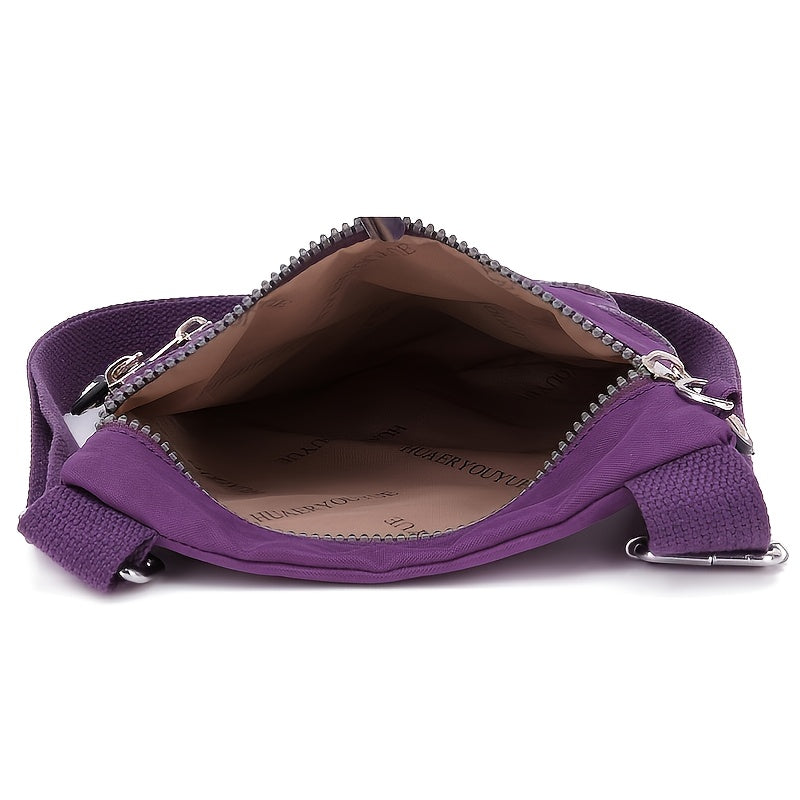 Women's Small Bag Casual Lightweight Travel Close-Fitting Coin Purse Nylon Cloth Small Bag