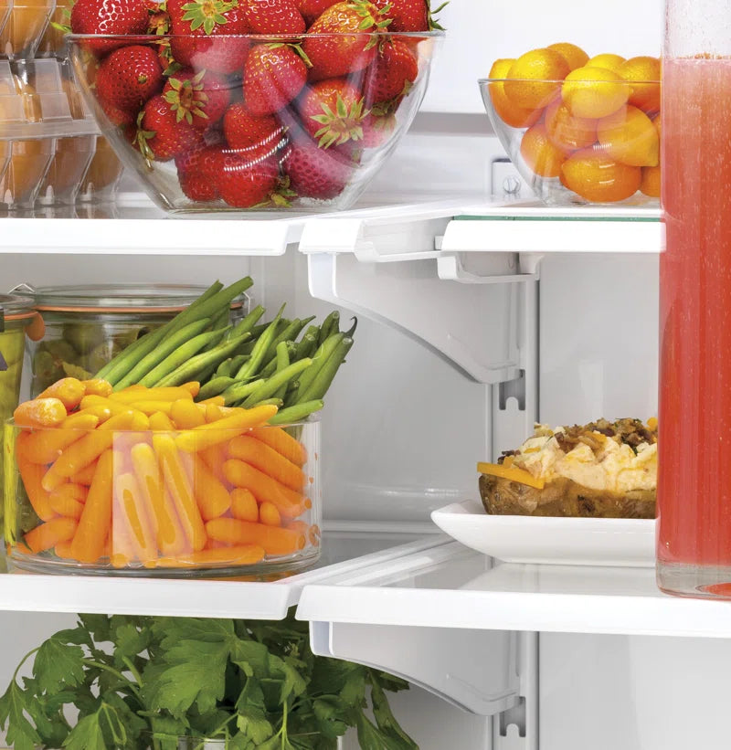 33" 18.6 Cubic Feet Energy Star Smart French Door Refrigerator