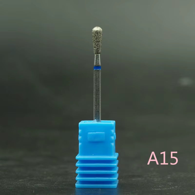 Easynail 3/32" Diamond Nail Drill Milling Nail Cutter Electric Nail Drill Bit for Manicure Drill Bits Accessories Nail Drill