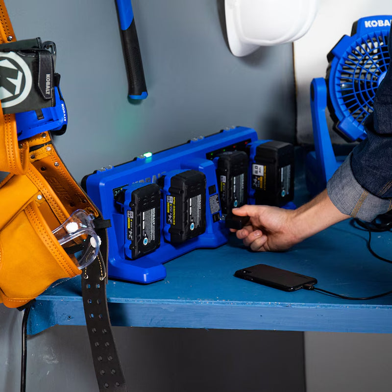 24 -Volt Lithium-Ion ( Battery Charger Station )
