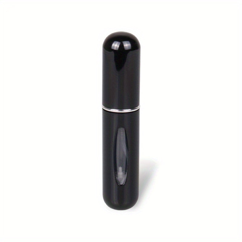 1pc,Mini Travel Perfume Refillable Atomizer, Solid Portable Perfume Spray Bottle, Travel Perfume Scent Pump Case Fragrance Empty Container Spray Bottle For Traveling And Outgoing,5ml