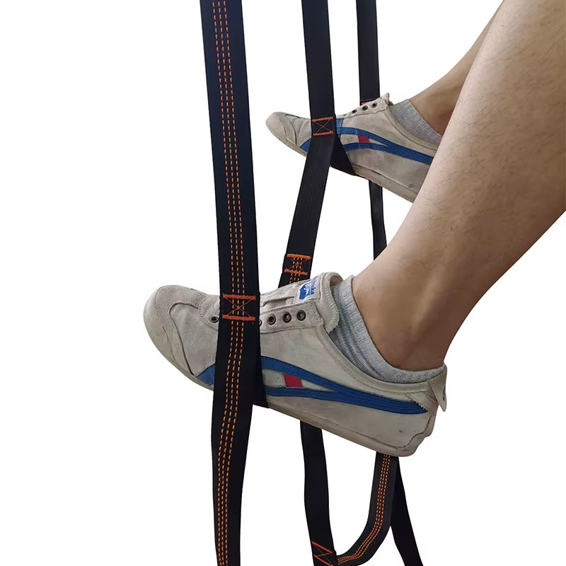 Outdoor Hammock Double Rope Ladder Escape Training Rescue Rope Ladder Outdoor Sports Training Climbing Ladder
