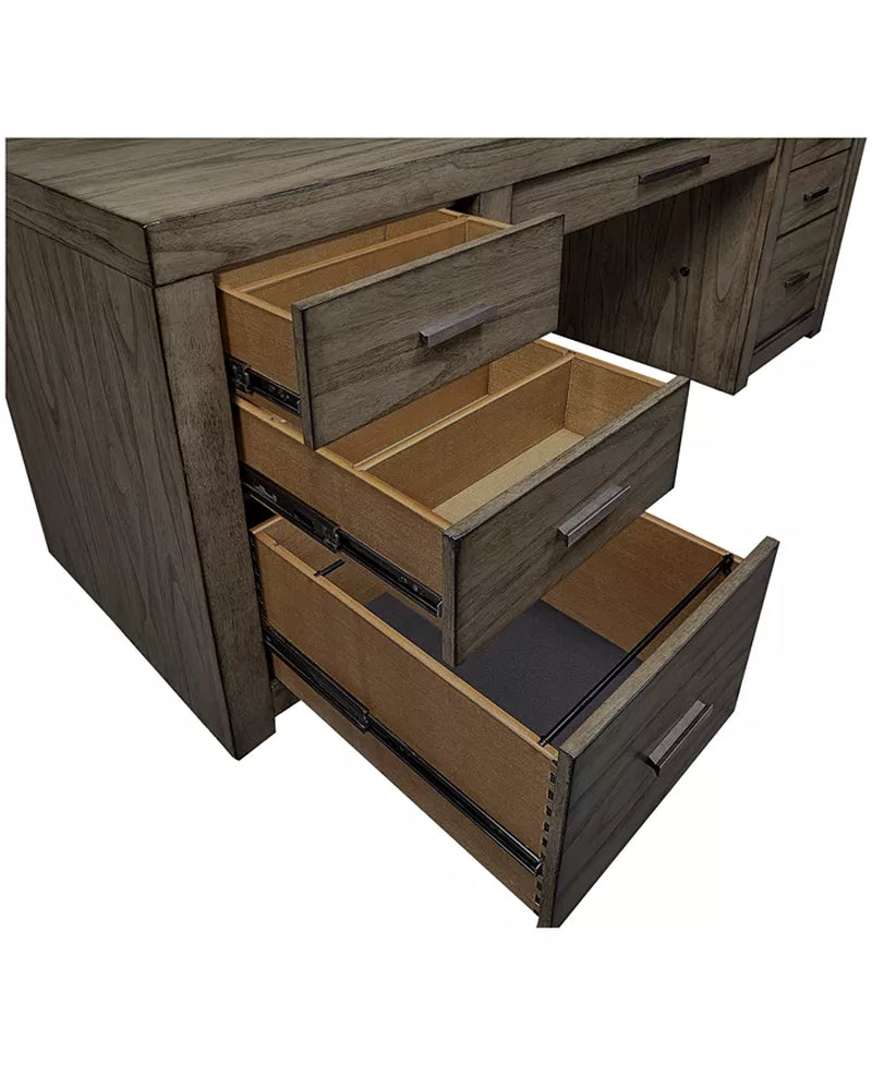 CLOSEOUT! Modern Loft 2PC Credenza Set (Credenza and Hutch)