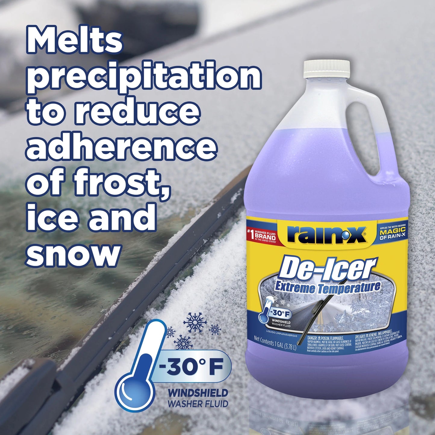 ® -30 Degree De-Icer Windshield Washer Fluid