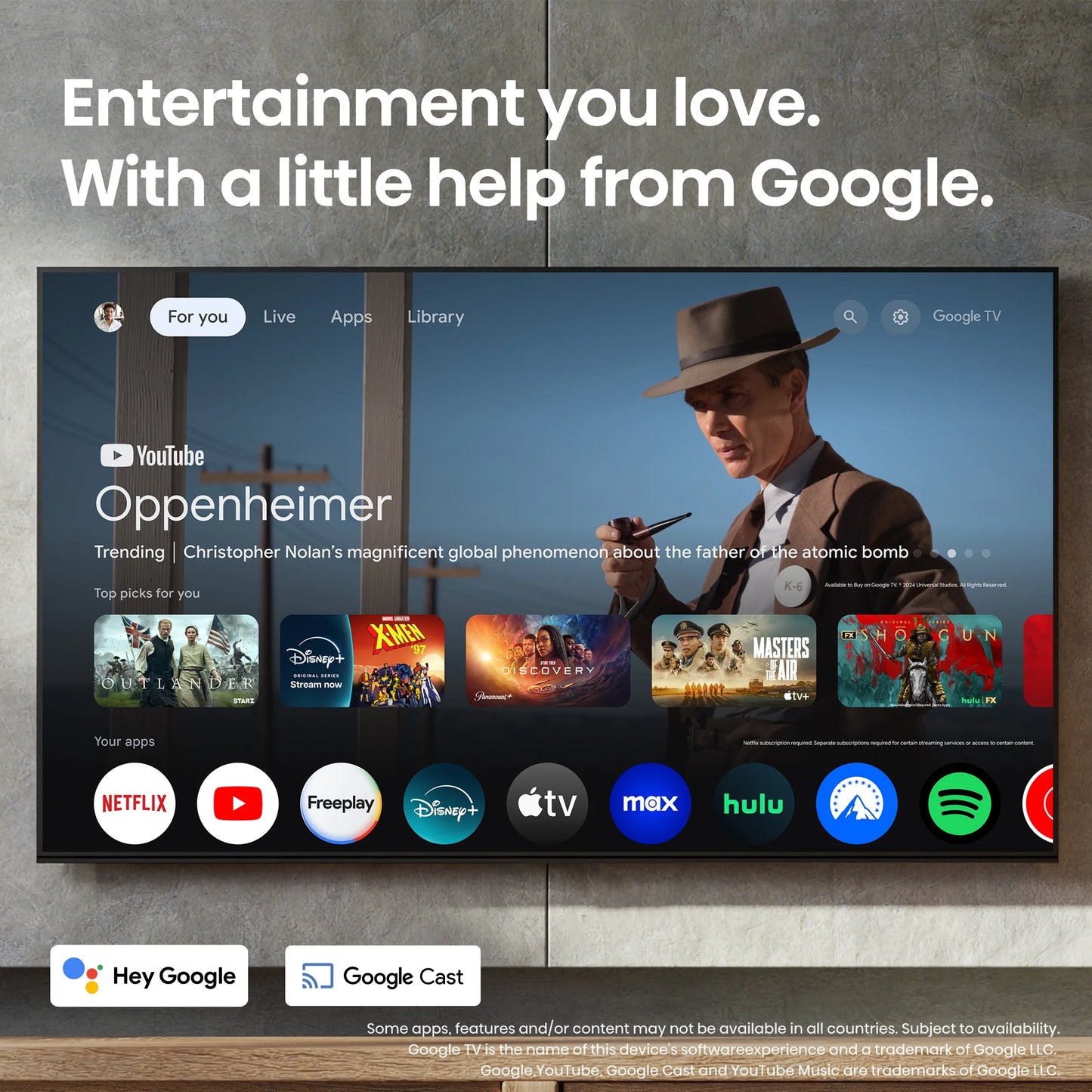 75-Inch Class QD6030G Series QLED Google Smart TV (75QD6030G, 2025 Model) - QLED, Dolby Vision, Dolby Atmos, Motion Rate 120, HDR 10+, Game Mode Plus
