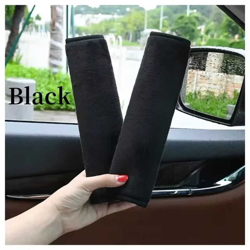 Universal Car Safety Belt Cover Adjustable Seat Belt Cover Shoulder Strap Covers Car Shoulder Protector Pad Auto Accessories