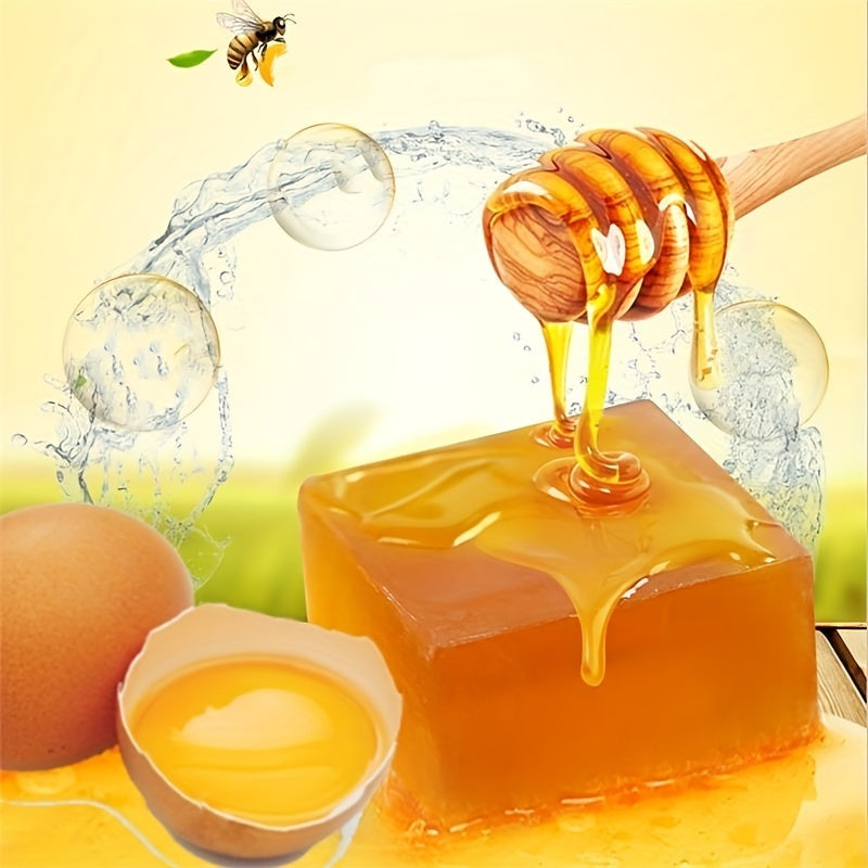 3.31LB Unisex-adult Honey Soap Bar for Deep Cleansing, Moisturizing & Oil Control — Alcohol-Free with Coconut Oil & Shea Butter — Gentle Honey-Scented Soap for Oily Skin with Natural Ingredients including Olive Oil, Sucro