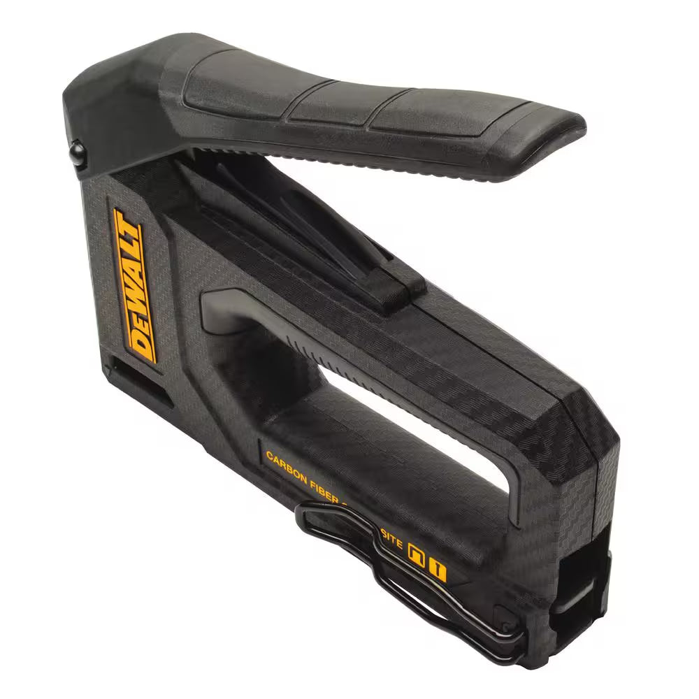 Carbon Fiber Stapler/Tacker and 3/8 In. Heavy-Duty Staples (5000 Pack)
