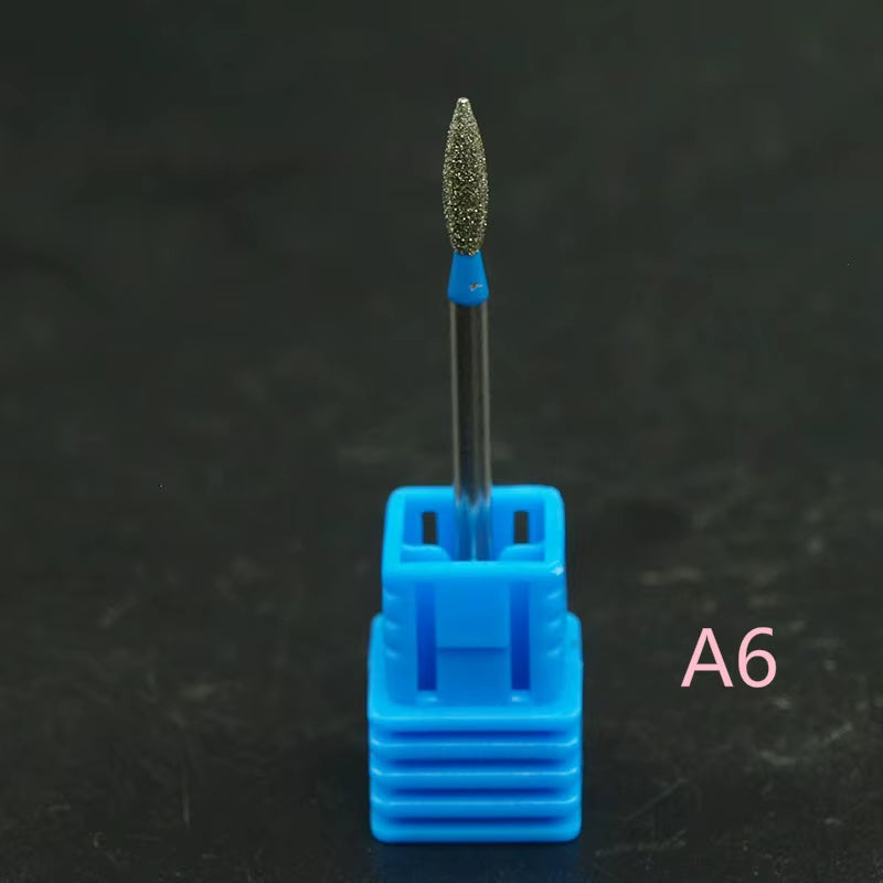 Easynail 3/32" Diamond Nail Drill Milling Nail Cutter Electric Nail Drill Bit for Manicure Drill Bits Accessories Nail Drill