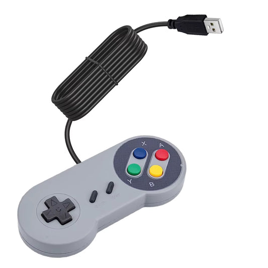 USB Controller Gaming Joystick Gamepad Controller for Vista/Mas OS Game Pad for Retropie System for Windows PC Control Gamepad
