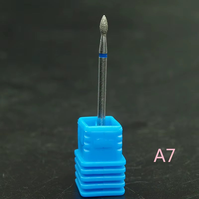 Easynail 3/32" Diamond Nail Drill Milling Nail Cutter Electric Nail Drill Bit for Manicure Drill Bits Accessories Nail Drill