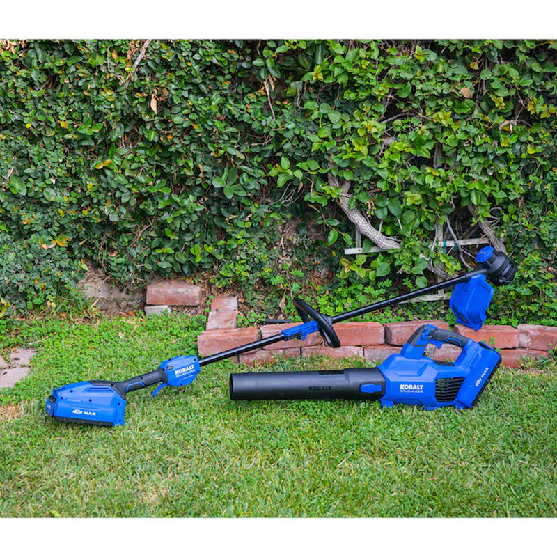 Gen4 40-Volt Cordless Battery String Trimmer and Leaf Blower and 4.0 Ah (Battery Included) (Charger Included)