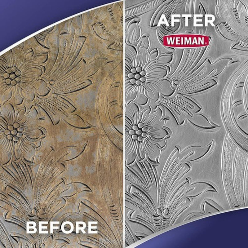 Weiman Wipes Jewelry Polish Cleaner Silver Copper Tarnish Remover Wipes, 20 Cnt
