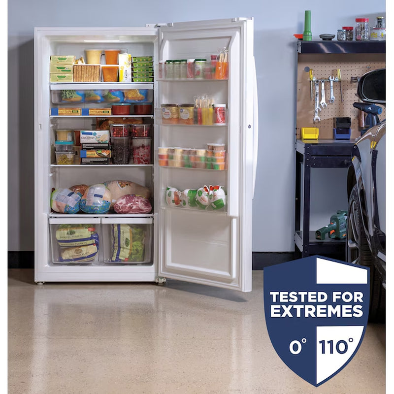 17.3-Cu Ft Gara Ready Frost-Free Upright Freezer ( White )