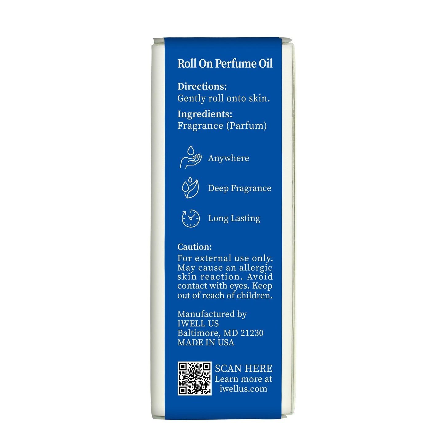Perfume Roll-On Body Oil 10Ml (Oxygen)