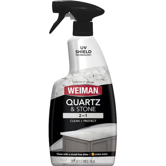 2-In-1 Clean + Protect Quartz and Stone 24 Fluid Ounce(S) Citrus Liquid Cleaner and Polish