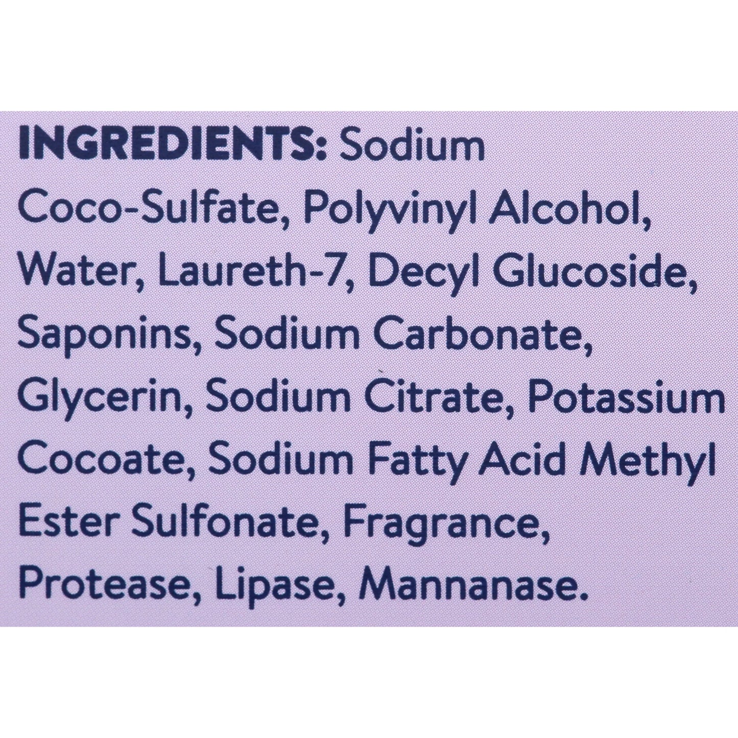 Laundry Detergent Sheets, Wild Lavender Scent, 60 Count