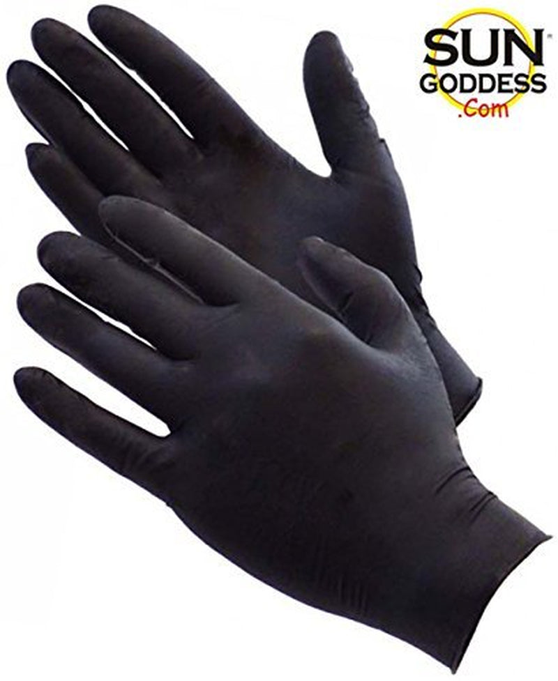 SUN GODDESS - Sunless Self Tanning Lotion - DARK - 8 Oz + INCLUDES: Applicator Mitt, Application Gloves and Best Fake Tanner Lotion Mousse Spray Sample – Gorgeous, Natural Looking Tan Lasts 7 Days